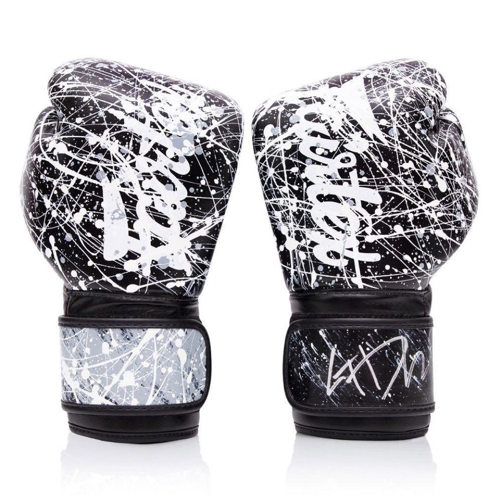 Fairtex Painter Boxing Gloves - Black-FEUK