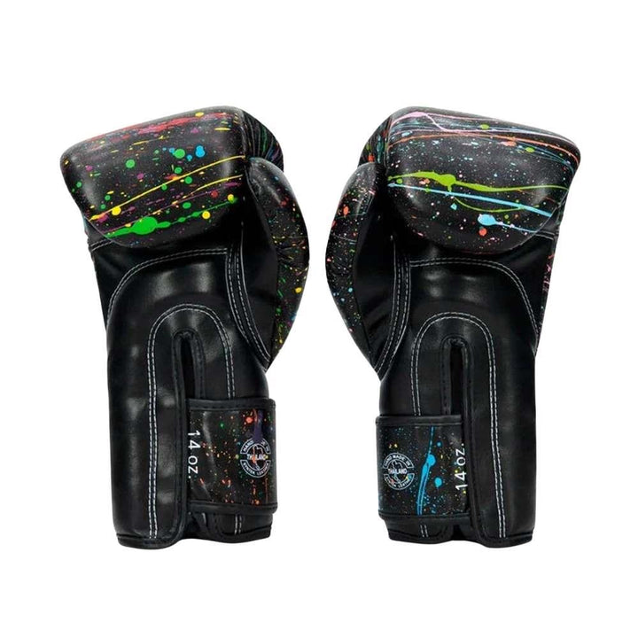 Fairtex Painter Microfibre Boxing Gloves - Black-Fairtex