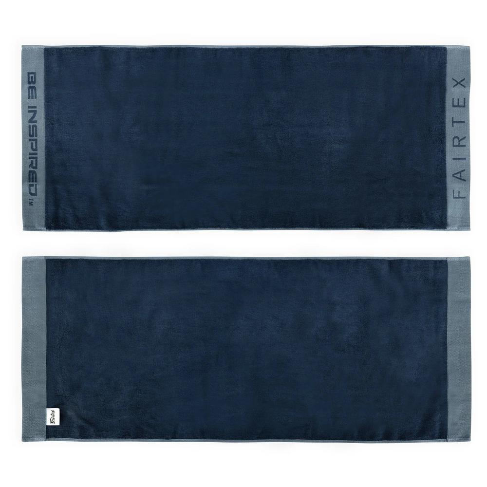 Fairtex Premium Bamboo Hand Towel Navy Blue-Fairtex