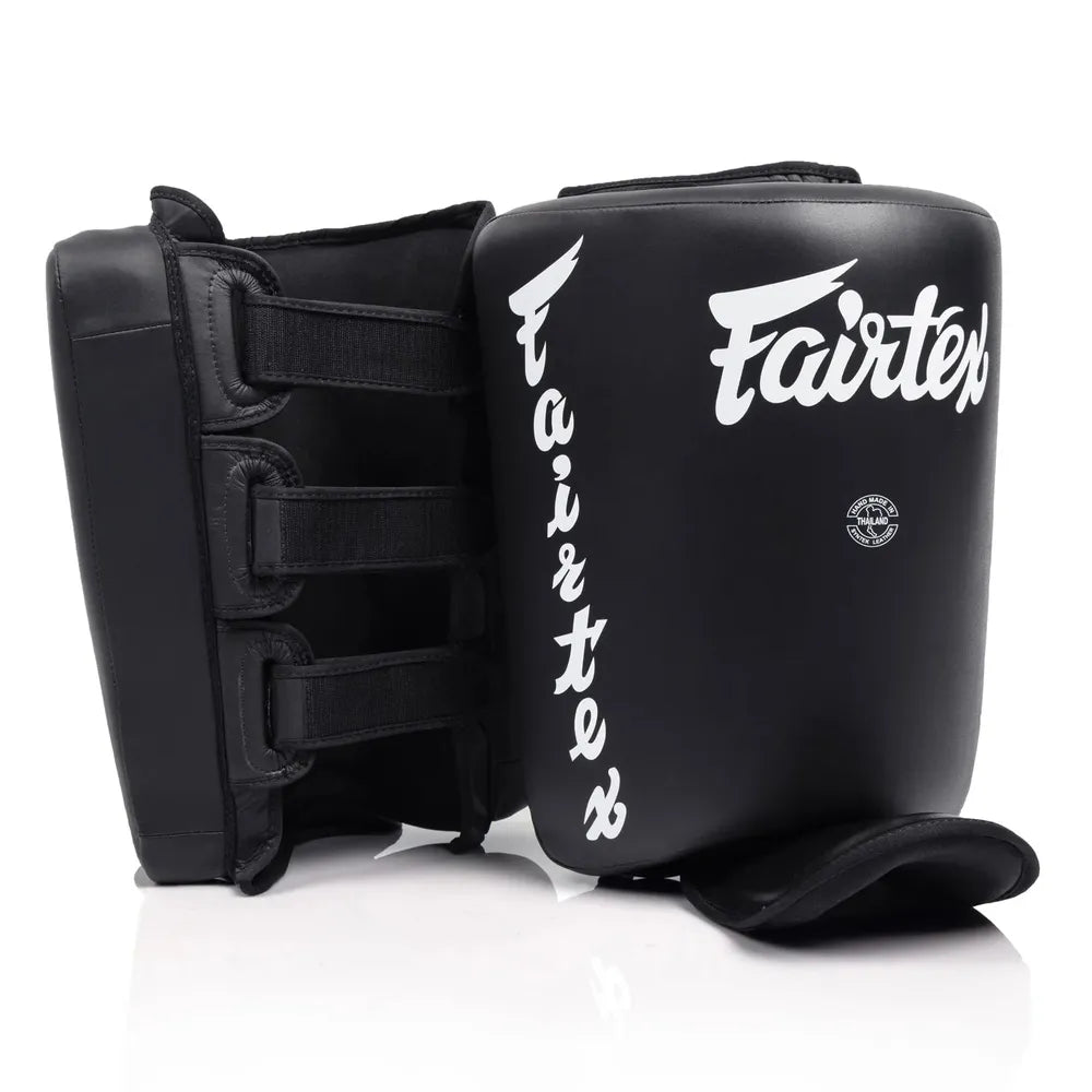 Fairtex SP10 Calf Kick Protection - Black-Fairtex