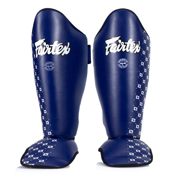 Fairtex Muay Thai Shin Guards - Blue-Fairtex