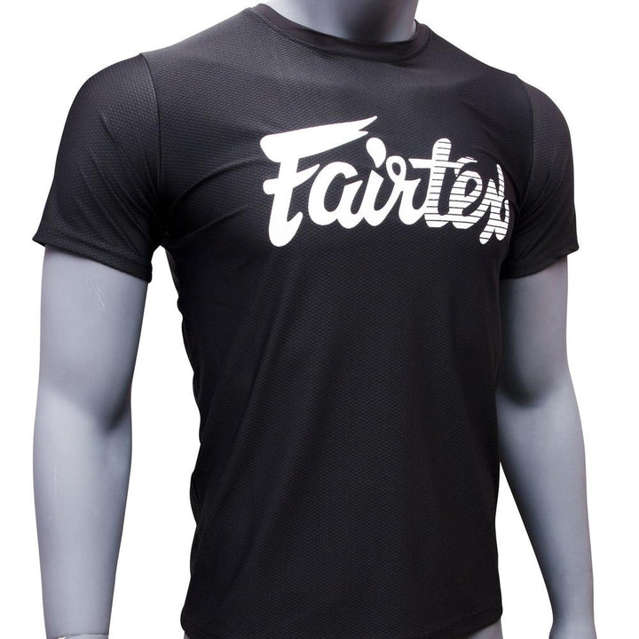 Fairtex TST181 Dri-Fit T-Shirt - Black-Fairtex