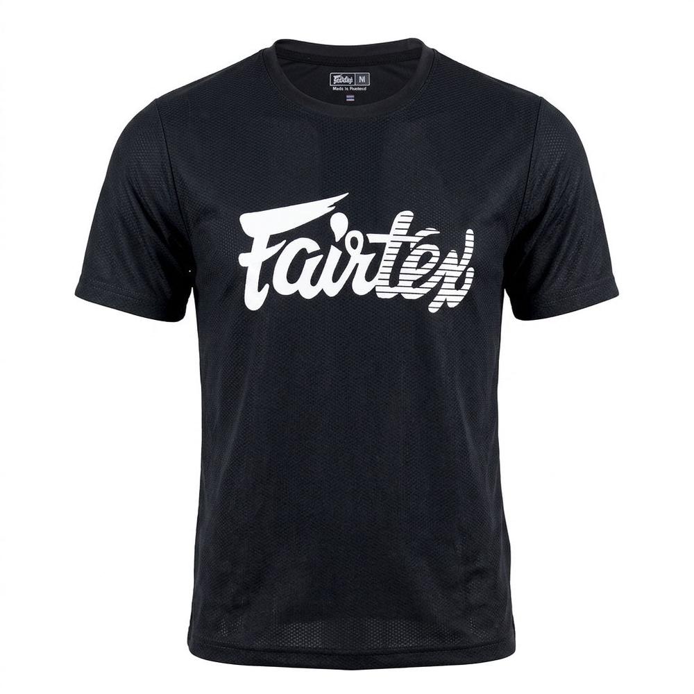 Fairtex TST181 Dri-Fit T-Shirt - Black-Fairtex