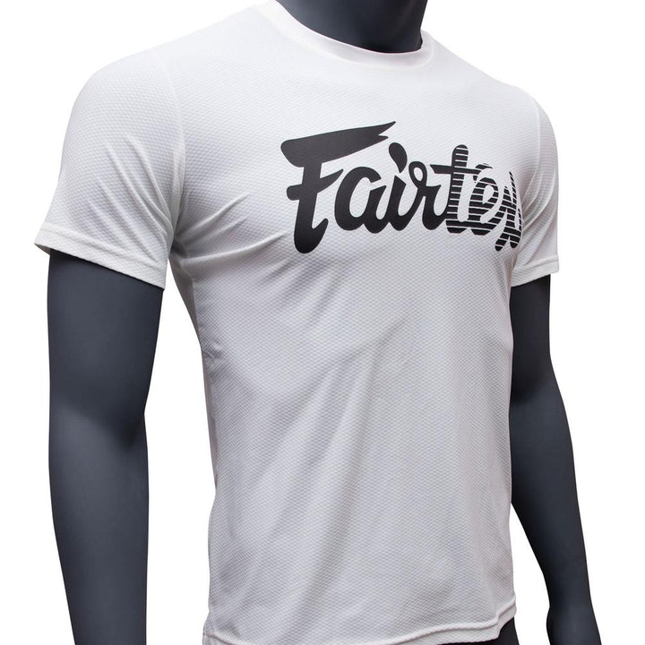 Fairtex TST181 Dri-Fit T-Shirt - White-Fairtex