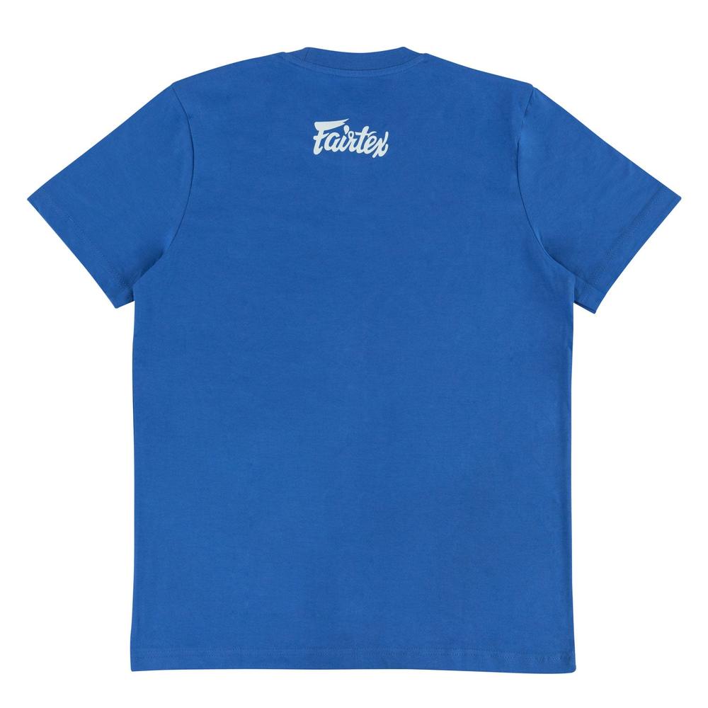 Fairtex TST313 Cotton T-Shirt - Fairtex Worldwide - Blue-Fairtex
