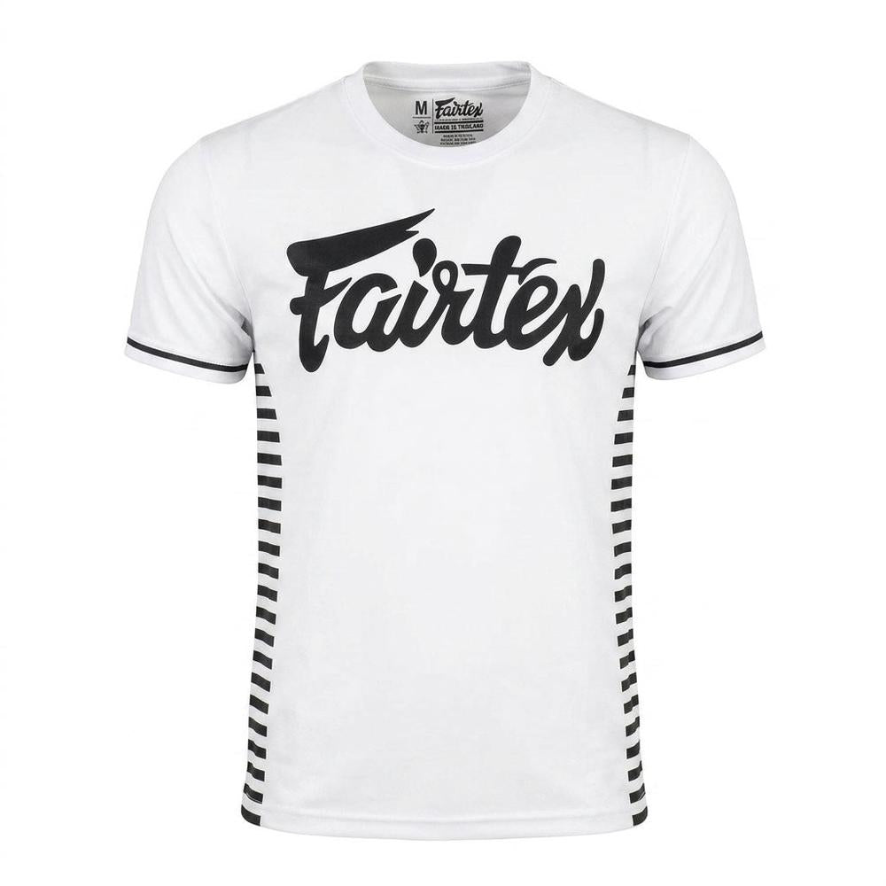 Fairtex TST353 Dri-Fit T-Shirt - ONE Lumpinee - White-Fairtex