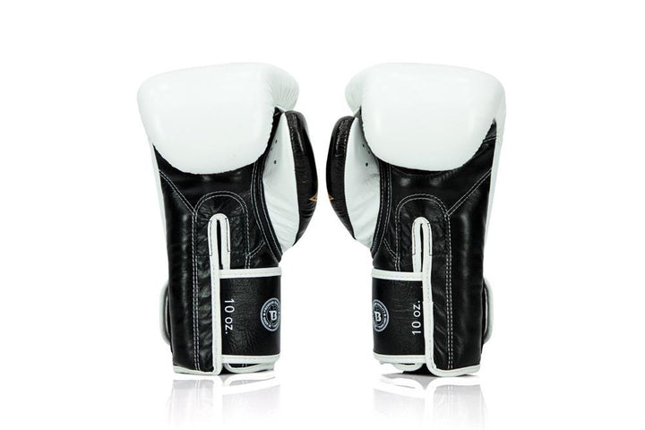Fairtex X Booster Muay Thai Boxing Gloves - White/Gold-Fairtex