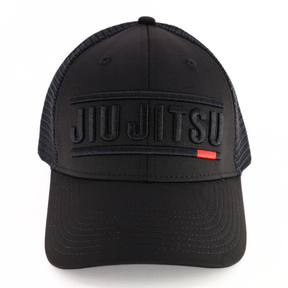 FightCaps BJJ Ranked Trucker Cap - Black-FC-TRUCK-BJJ-BLACK-FEUK