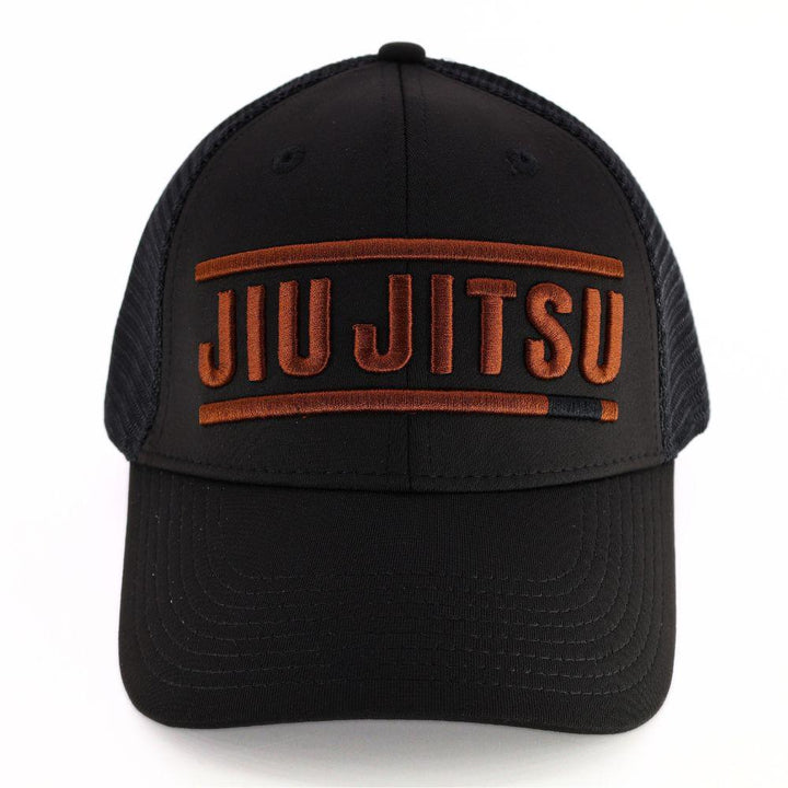 FightCaps BJJ Ranked Trucker Cap - Brown-FC-TRUCK-BJJ-BROWN-FEUK