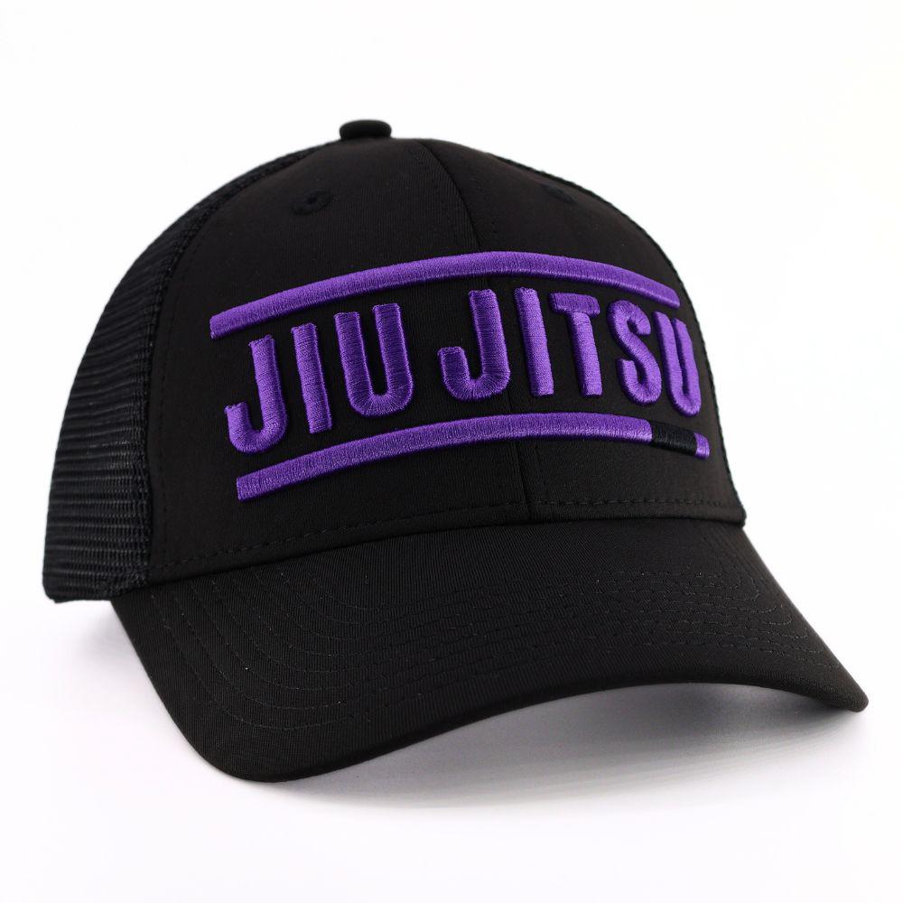 FightCaps BJJ Ranked Trucker Cap - Purple