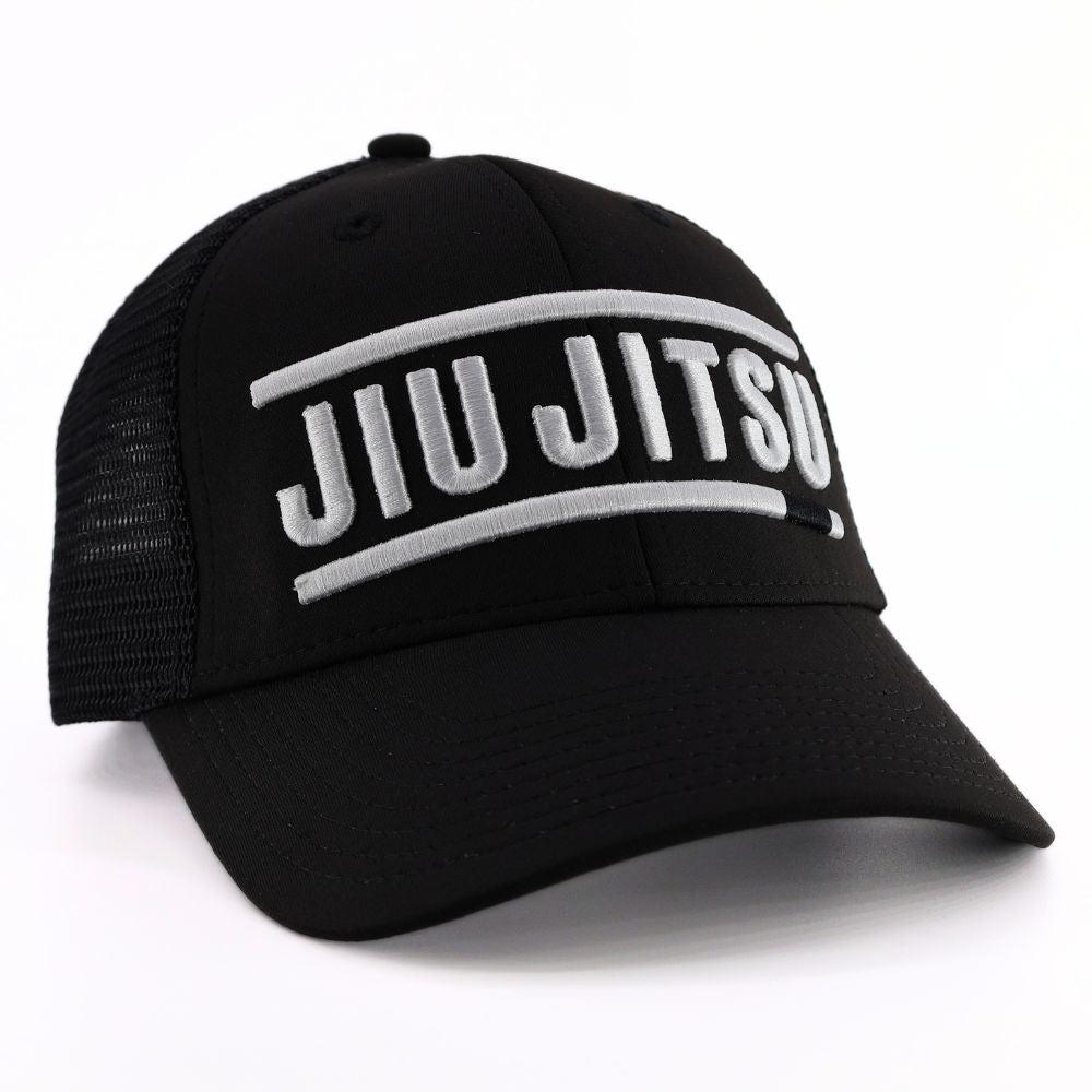 FightCaps BJJ Ranked Trucker Cap - White