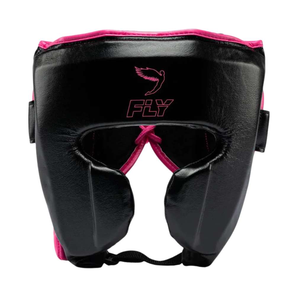 Fly Knight X Head Guard - Black/Pink-Fly