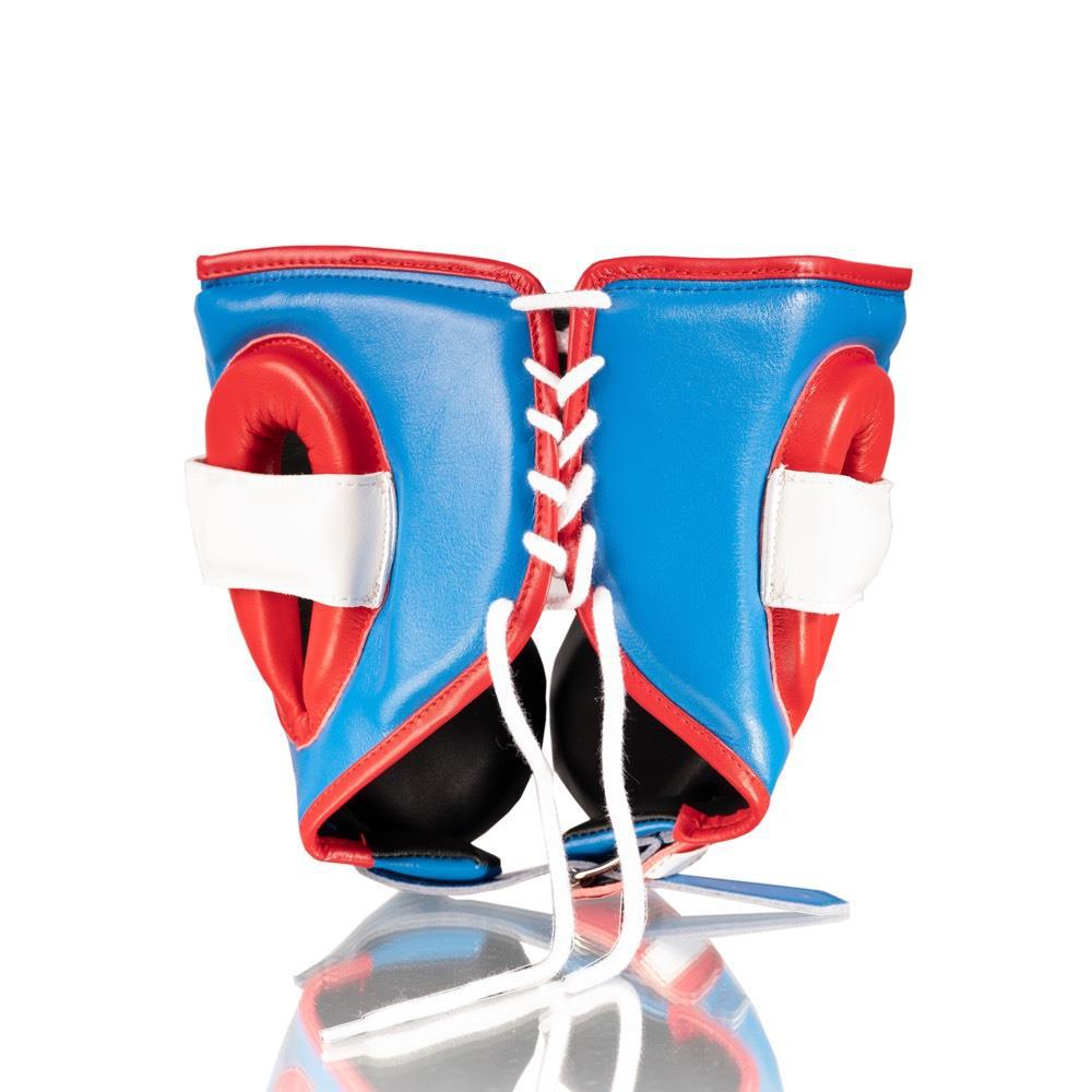 Fly Knight X Head Guard - Blue/White/Red-FEUK