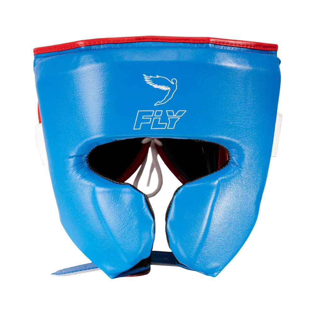 Fly Knight X Head Guard - Blue/White/Red-Fly