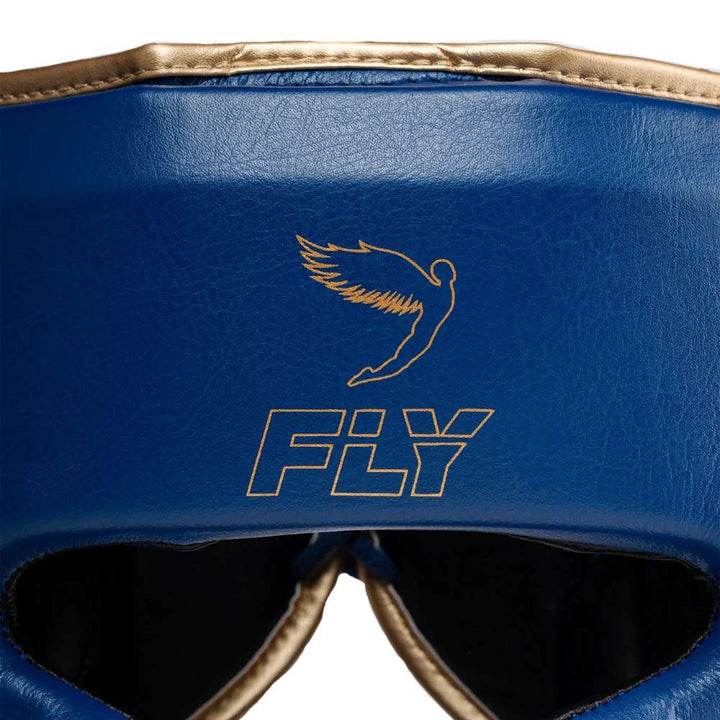 Fly Knight X Head Guard - Navy Blue/Gold-Fly