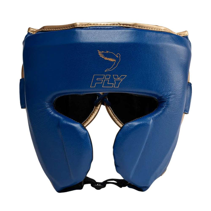 Fly Knight X Head Guard - Navy Blue/Gold-Fly