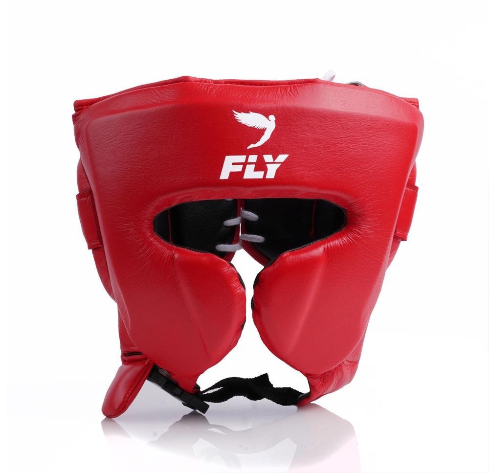 Fly Knight X Head Guard Red Fight Equipment UK - Main Image