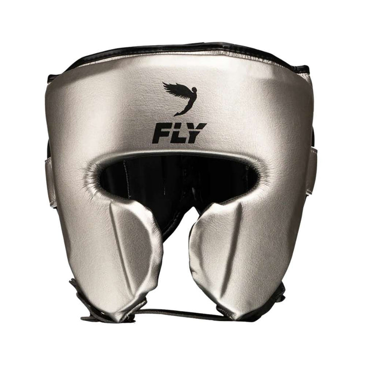 Fly Knight X Head Guard - Silver/Black-Fly