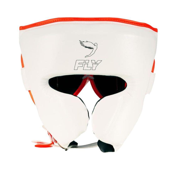 Fly Knight X Head Guard - White/Orange