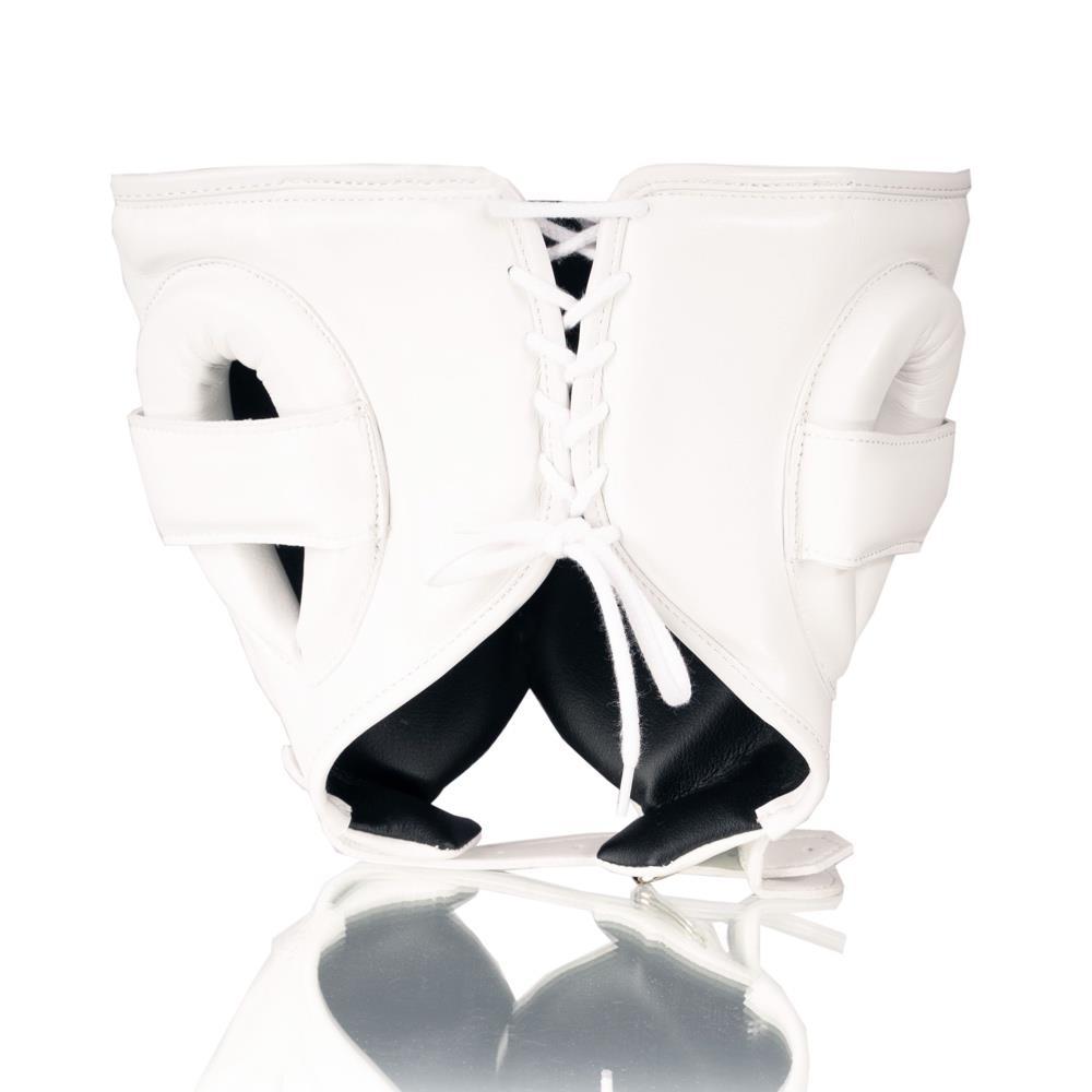 Fly Knight X Head Guard - White/White-FEUK