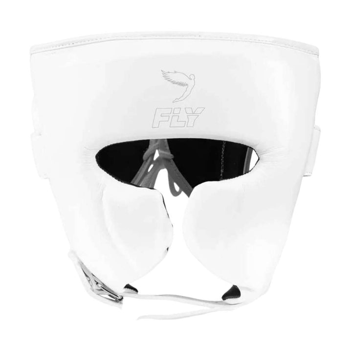 Fly Knight X Head Guard - White/White-Fly