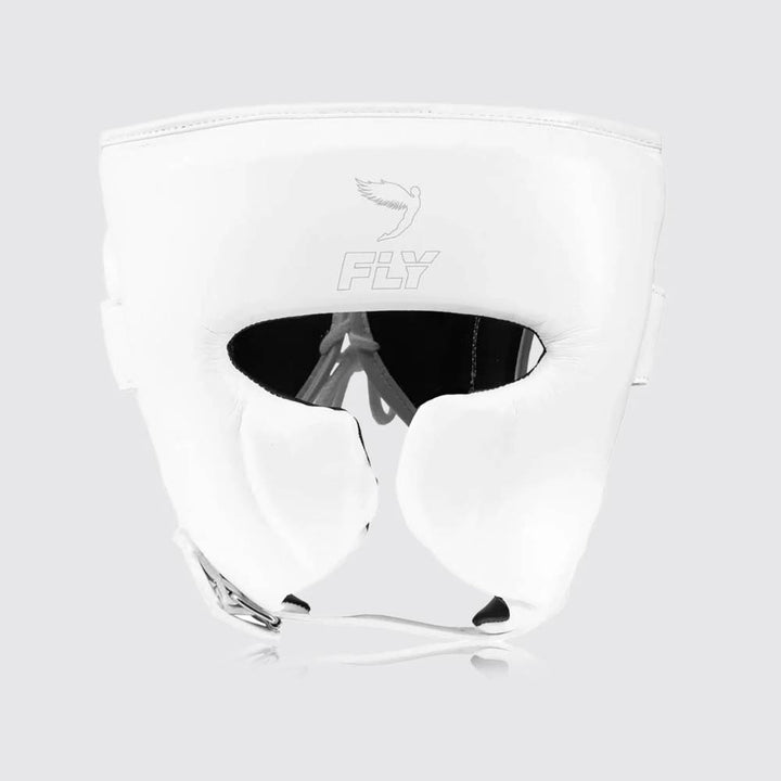 Fly Knight X Head Guard - White/White-Fly