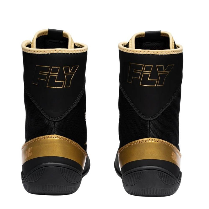 Fly Storm 2 Boxing Boots - Black/Gold-Fly