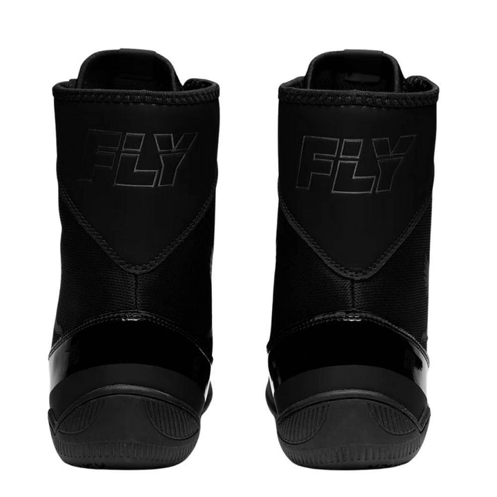 Fly Storm 2 Kids Boxing Boots - Black/Black-Fly