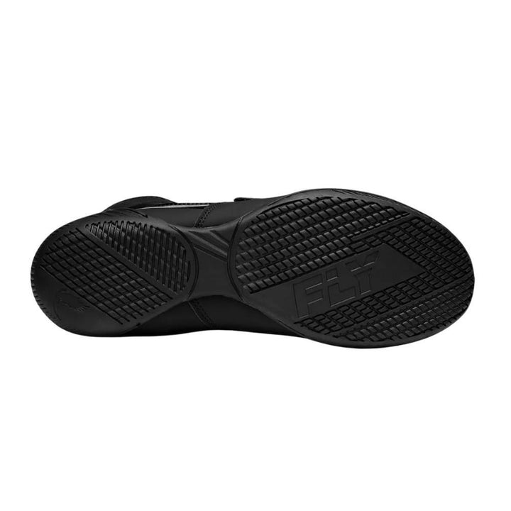 Fly Storm 2 Kids Boxing Boots - Black/Black-Fly