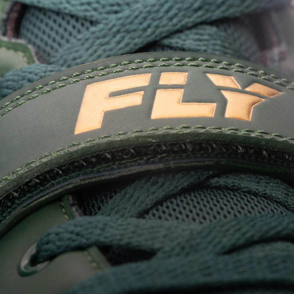 Fly Storm Boxing Boots - Green/Gold-Fly