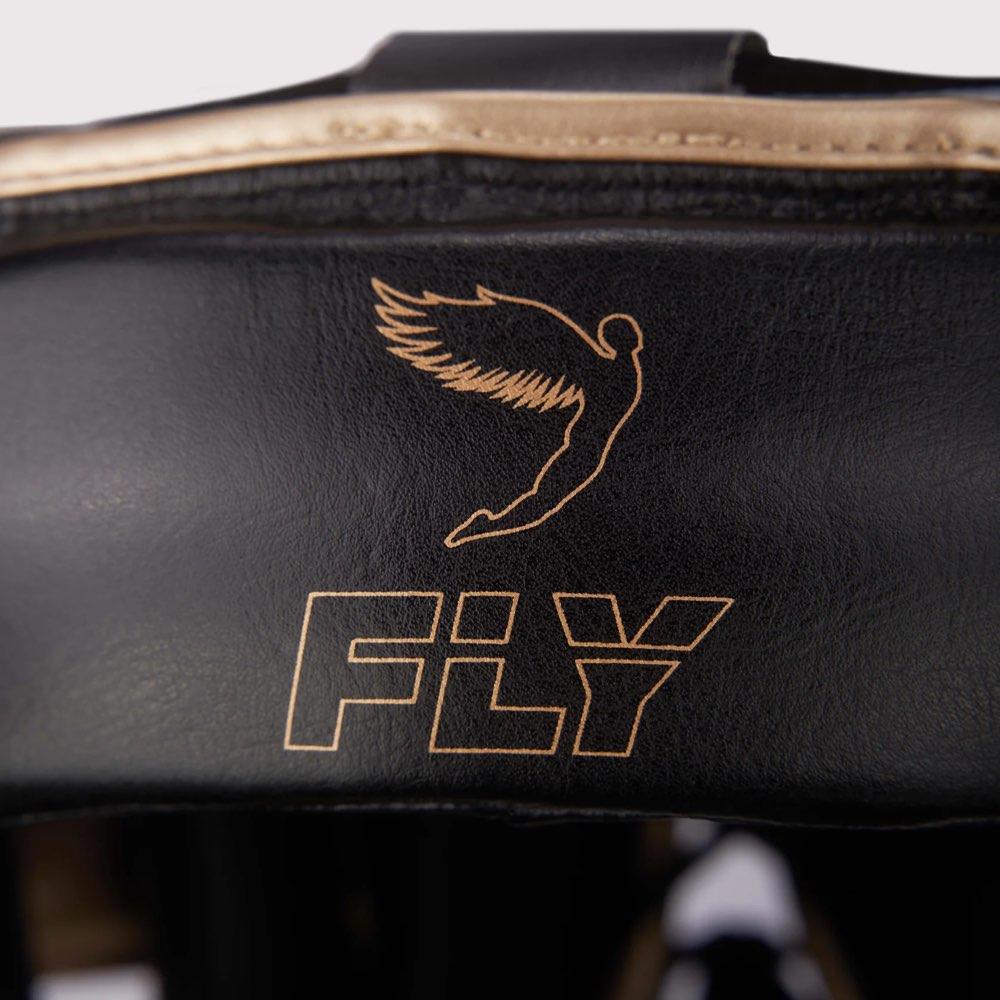 Fly Superbar X Head Guard - Black/Gold-FEUK