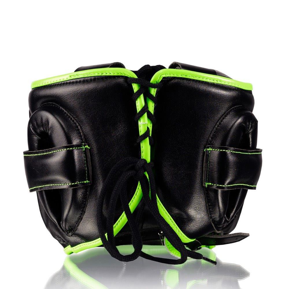 Fly Superbar X Head Guard - Black/Green-FEUK