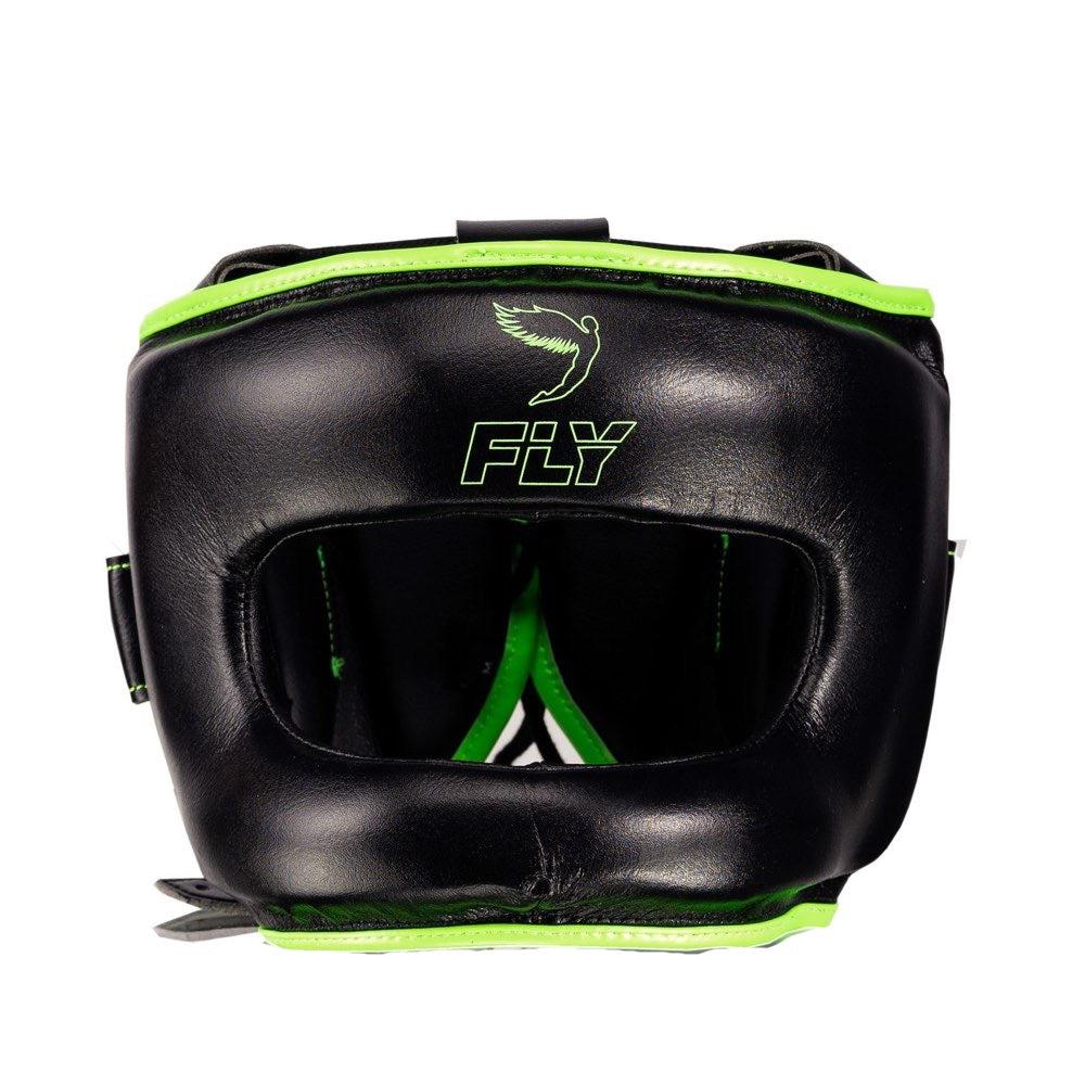 Fly Superbar X Head Guard - Black/Green