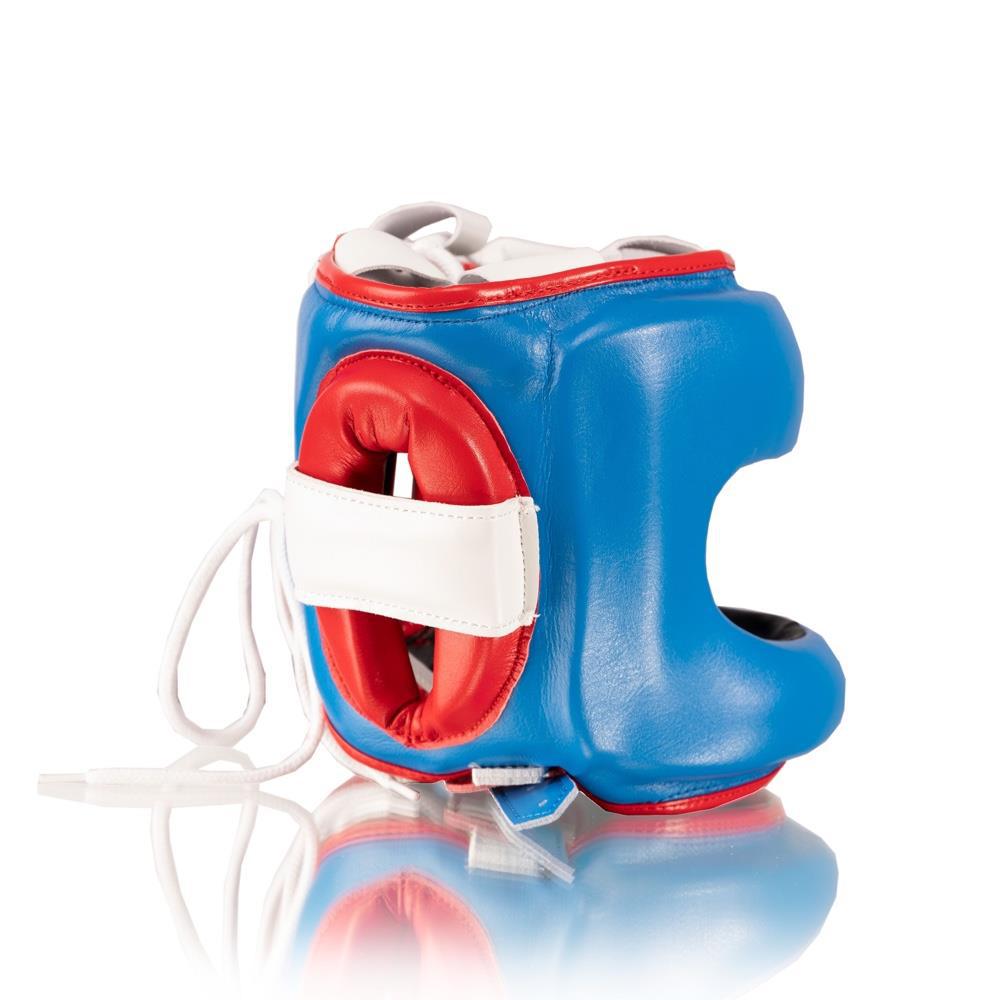 Fly Superbar X Head Guard - Blue/White/Red-FEUK