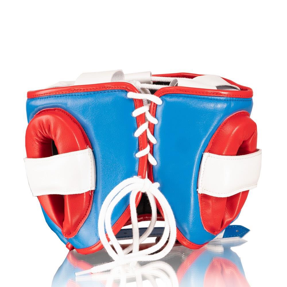 Fly Superbar X Head Guard - Blue/White/Red-FEUK