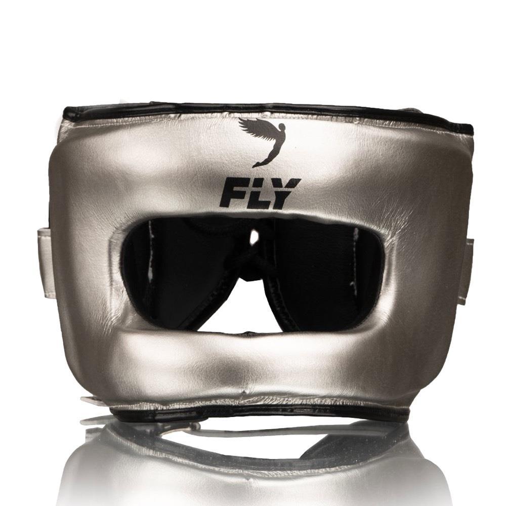 Fly Superbar X Head Guard - Silver/Black