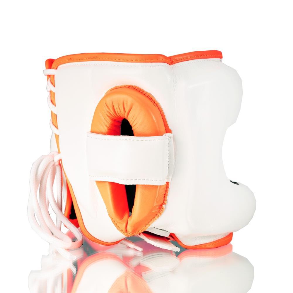 Fly Superbar X Head Guard - White/Orange-FEUK