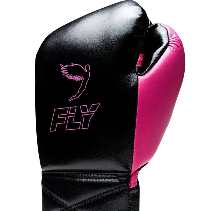 Fly Superlace Pro X 2 Gloves Black/Knockout Pink-Fly