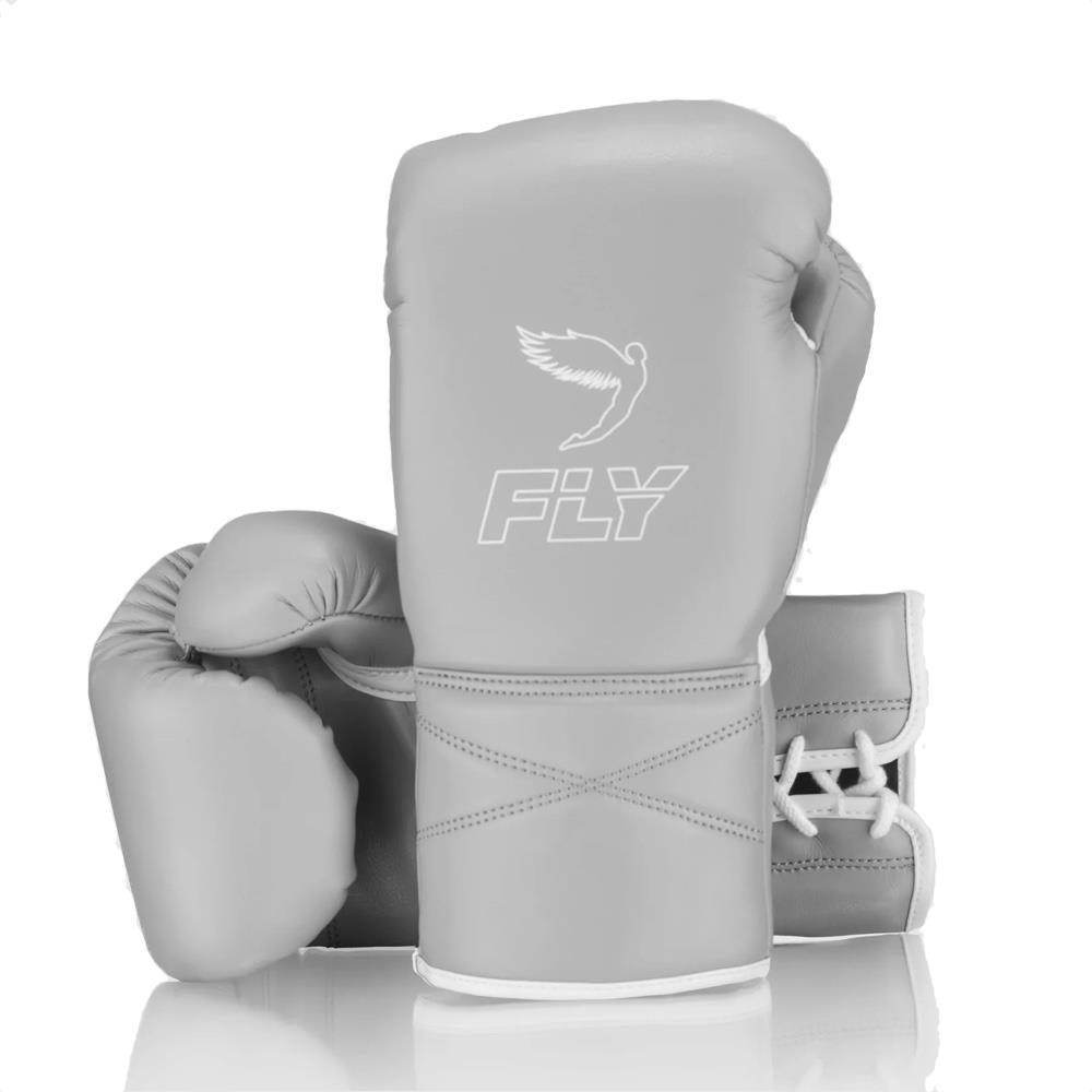 Fly Superlace X Boxing Gloves - Grey