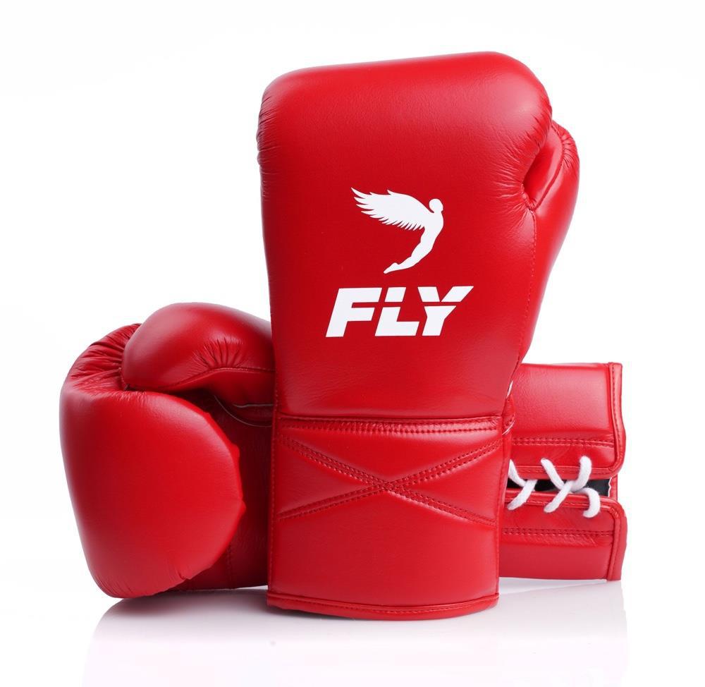 Fly Superlace X Boxing Gloves - Red