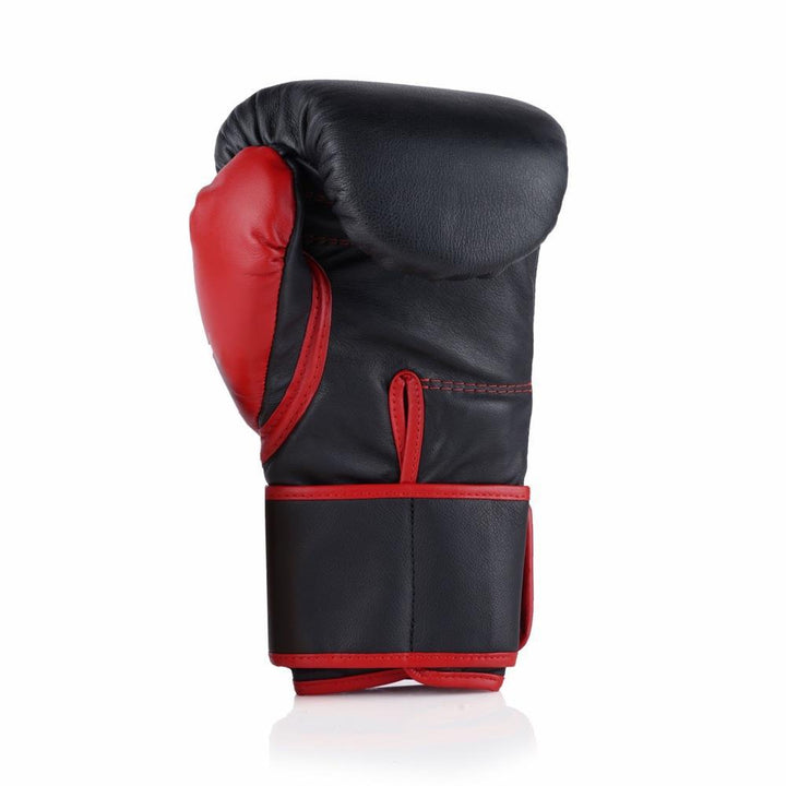 Fly Superloop Boxing Gloves - Black/Red-FEUK