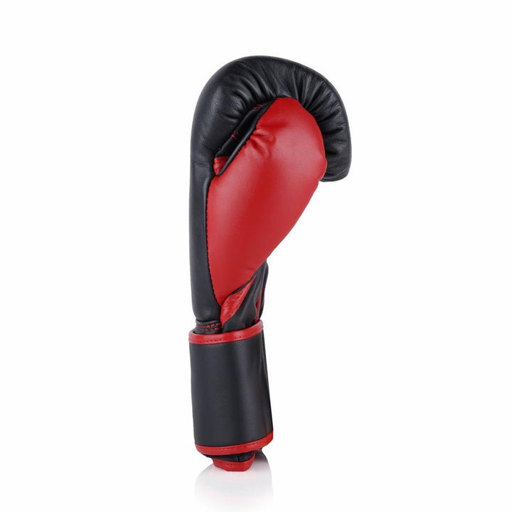 Fly Superloop Boxing Gloves - Black/Red-FEUK