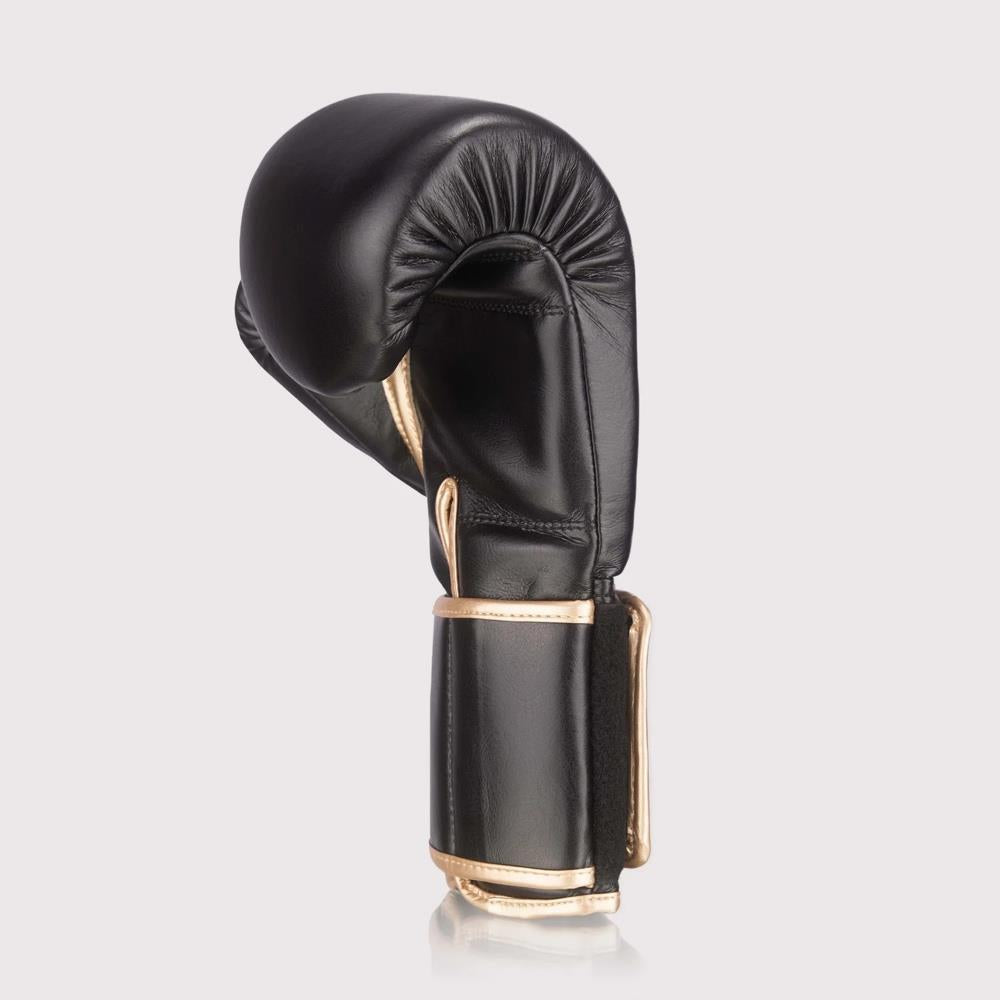 Fly Superloop X Boxing Gloves - Black/Gold-FEUK
