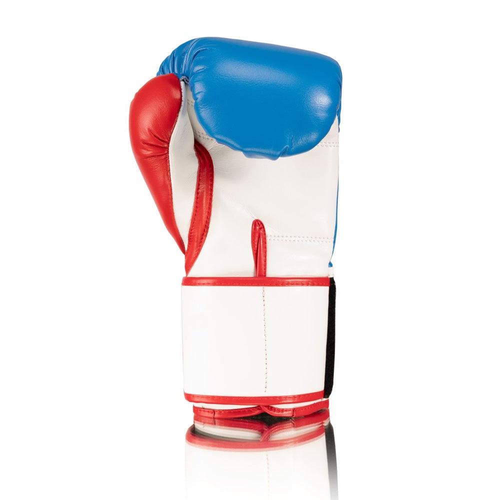 Fly Superloop X Boxing Gloves - Blue/White/Red-FEUK
