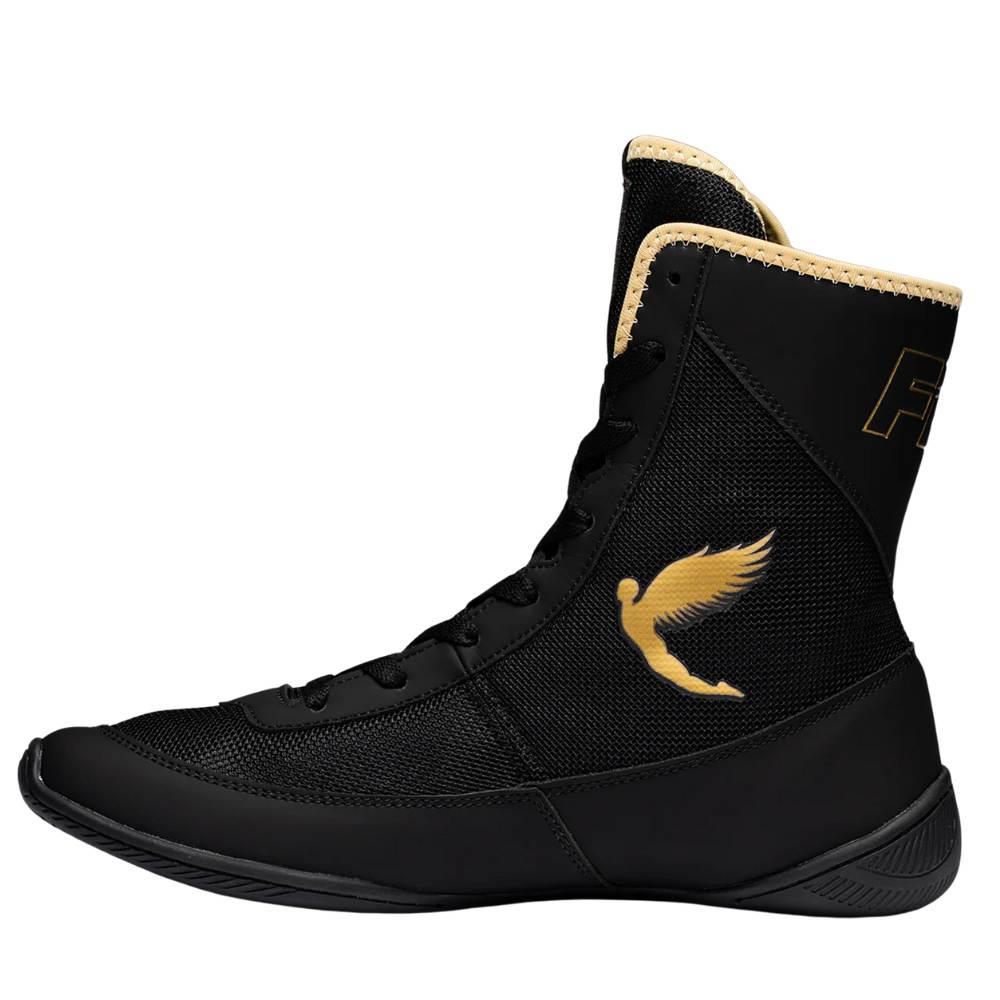 Fly Tempest Boxing Boots - Black/Gold-Fly