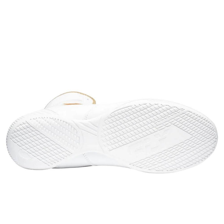Fly Tempest Boxing Boots - White/Gold-Fly