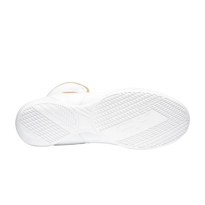 Fly Tempest Kids Boxing Boots - White/Gold-Fly