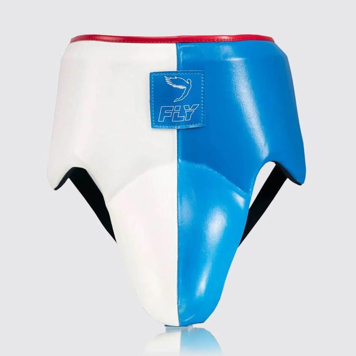 Fly Wraith X Groin Guard - Blue/White/Red-Fly
