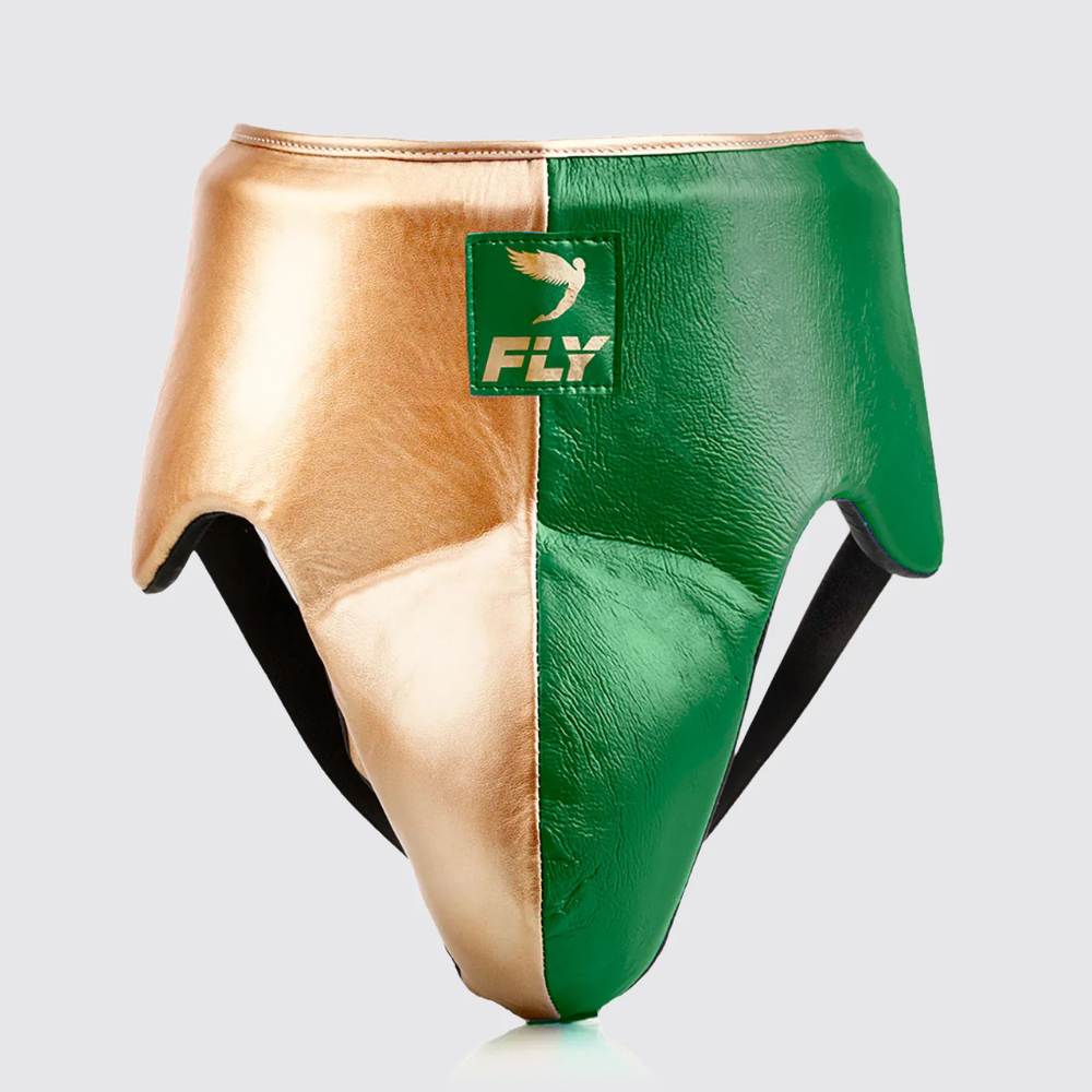 Fly Wraith X Groin Guard - Green/Gold-Fly
