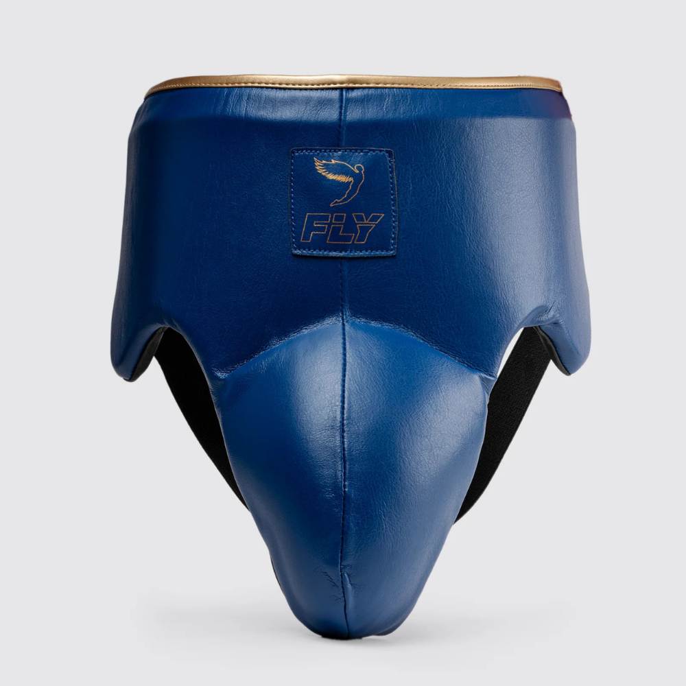 Fly Wraith X Groin Guard - Navy Blue/Gold-Fly